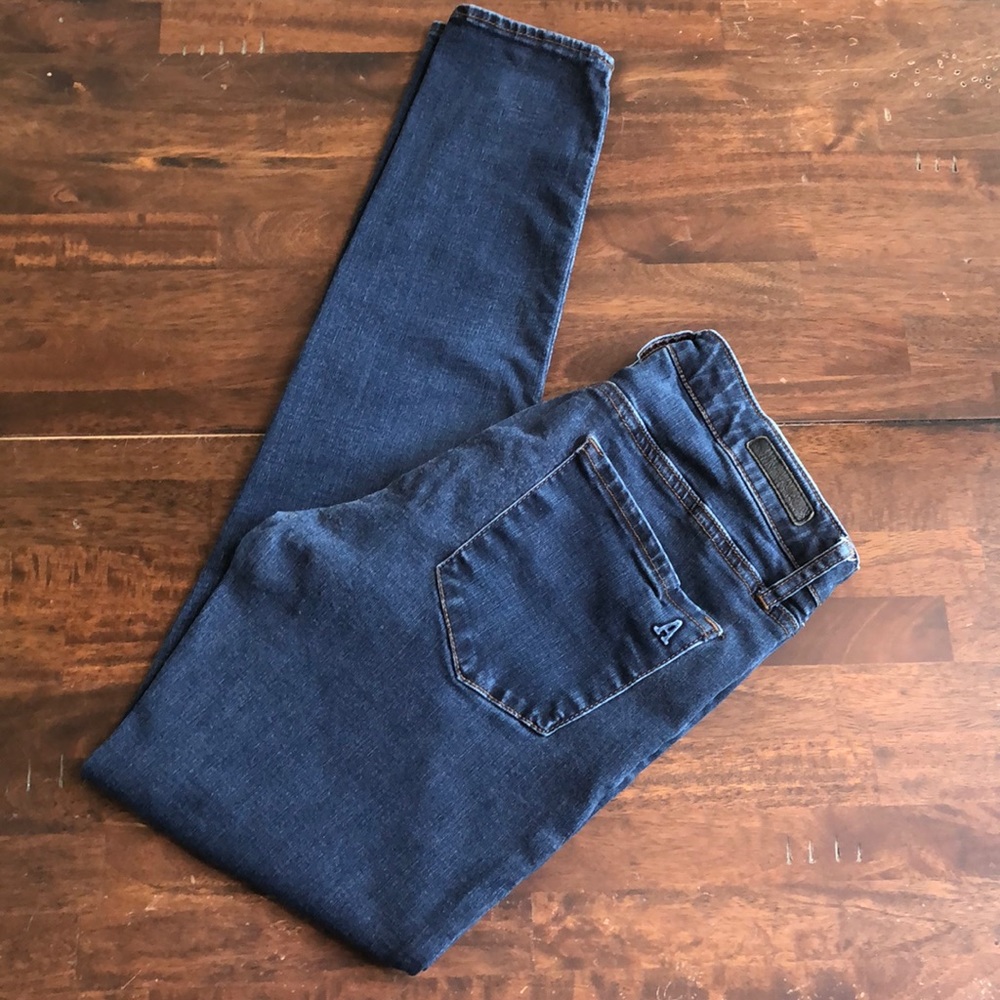 Articles of Society Women's Skinny Jeans Dark Classic Wash Denim Size 28 / 6
